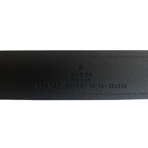 Gucci Blondie Belt in Black Leather - Dustbag Included - Picture 11 of 12